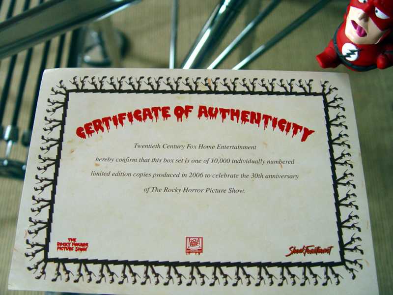 The Rocky Horror Picture Show - Certificate