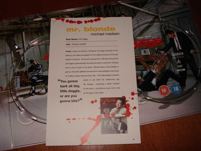 Reservoir Dogs - Mr Blonde Special Edition (2 Discs) (Limited!) / R2-UK