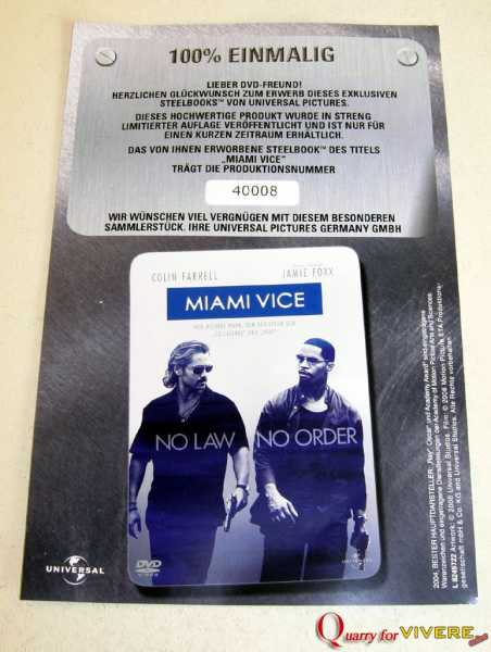 Miami Vice - Steelbook 06