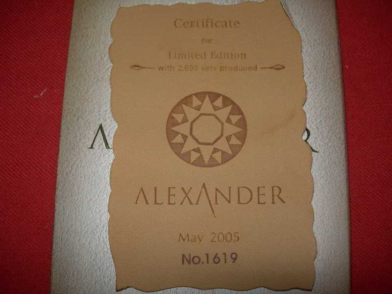 Alexander (Deluxe Limited Edition - 2000 pcs - 3 DVD - R3 - HK)
